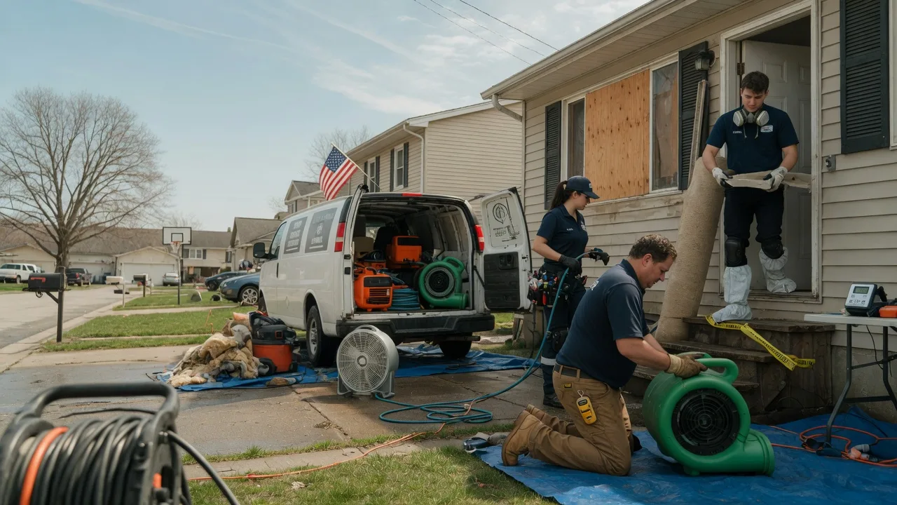 Water Damage Restoration in Frederick, MD near me